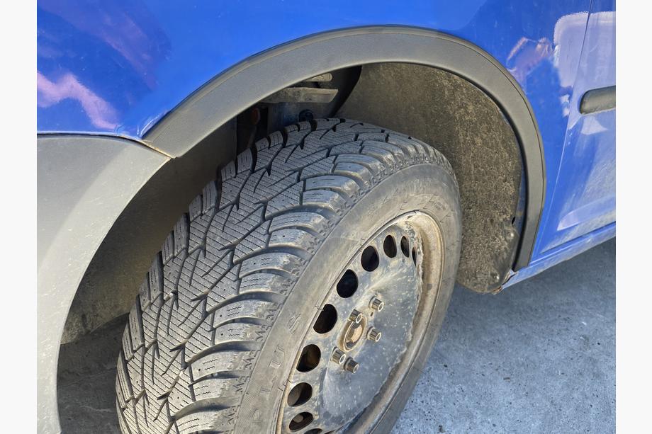 Volkswagen Caddy 2004-2010 Fender flares (black matte) Long Wheelbase (Metal) Photo 7