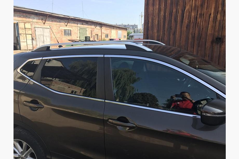 Nissan Qashqai 2014-2021 Roof Rails Skyport GREY Photo 6