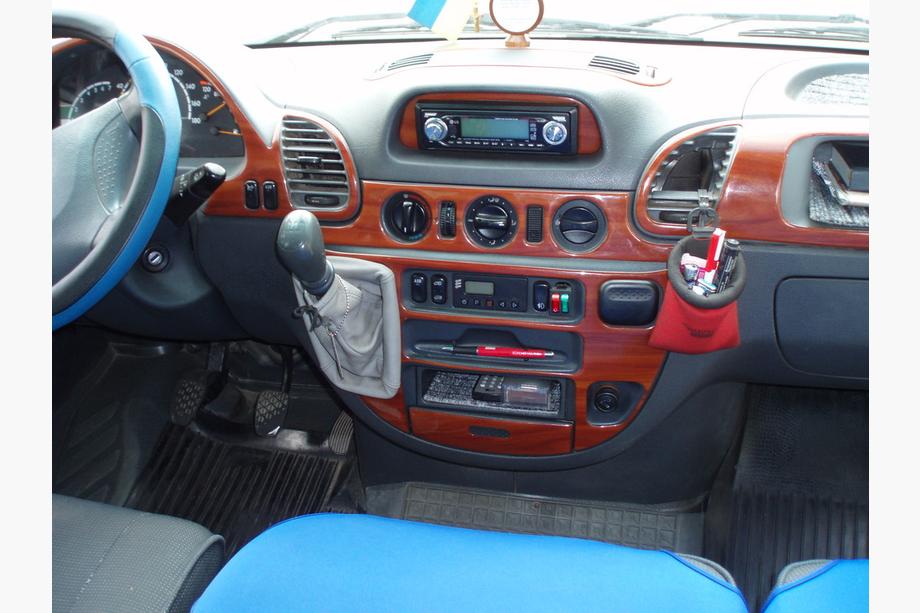 Mercedes Sprinter W901/902/903/904/905 1995–2006 (cdi, 2000-2006) Dashboard Trim (Vip-Hartman) Carbon Photo 4