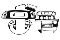 Mercedes Sprinter W901/902/903/904/905 1995–2006 Dashboard Trim Covers (Meric) for cdi 2000-2006 Titan photo 5