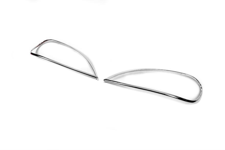 Mercedes ML W163 1997-2005 Headlight covers (2 pcs, plastic) Image