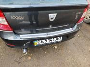 Dacia Logan I 2008-2012 Rear Bumper Protector Carmos Stainless Steel photo 3