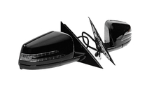 Mercedes S-сlass W221 2005-2013 Side mirrors facelift (2 pcs, black) photo 3