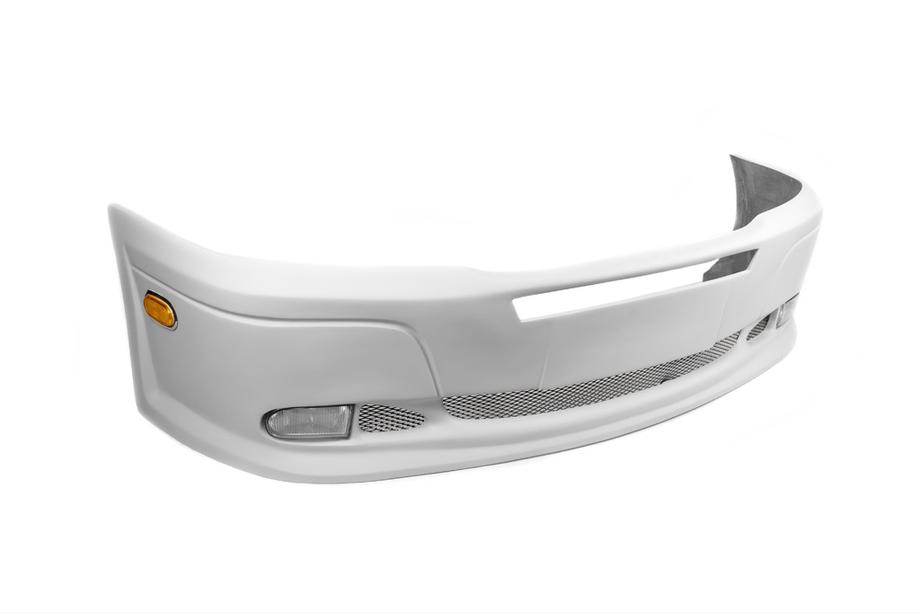Mercedes Sprinter W901/902/903/904/905 1995–2006 Front bumper trim for 2 headlights (CDI, paintable) Photo 1