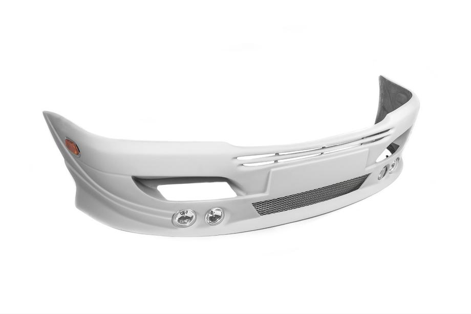 Mercedes Sprinter W901/902/903/904/905 1995–2006 Front bumper trim 4 headlights (CDI, paintable) Photo 4