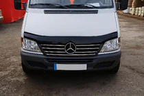 Mercedes Sprinter W901/902/903/904/905 1995–2006 Chrome trim for grille surround (2000-2002, 7 pcs, stainless steel) photo 1