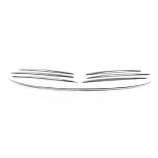 Chrome trim for grille surround (2000-2002, 7 pcs, stainless steel) Mercedes Sprinter W901/902/903/904/905 1995–2006 photo 2