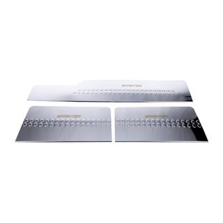 Carmos V1 Stainless Steel Inner Door Sill Protectors (3 pcs) Mercedes Sprinter W901/902/903/904/905 1995–2006 photo 2