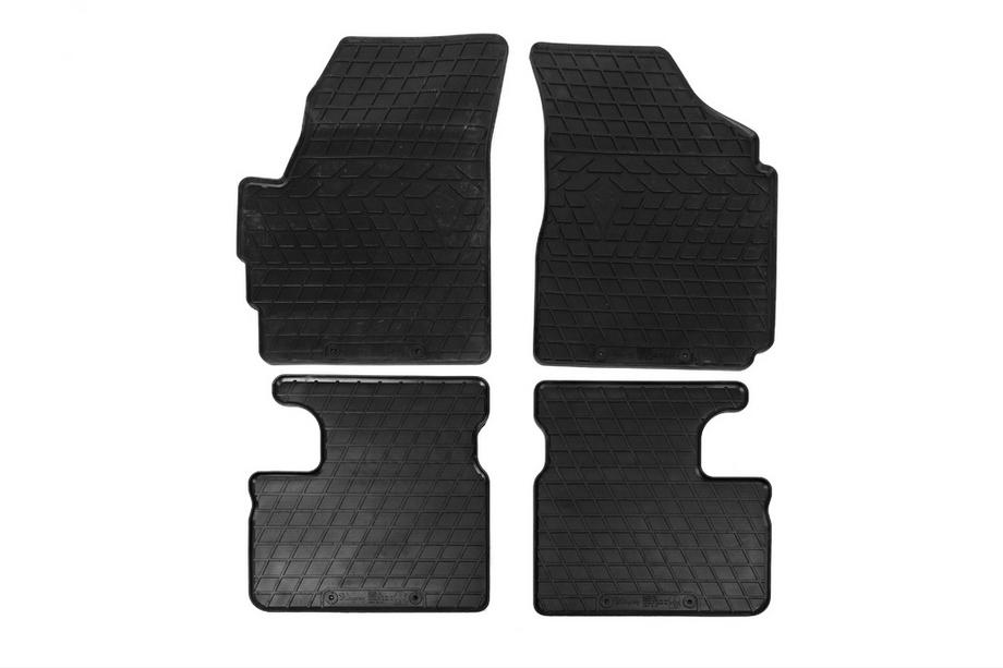 Daewoo Matiz 1998-2008 Rubber Floor Mats (4 pcs, Stingray Premium) Image