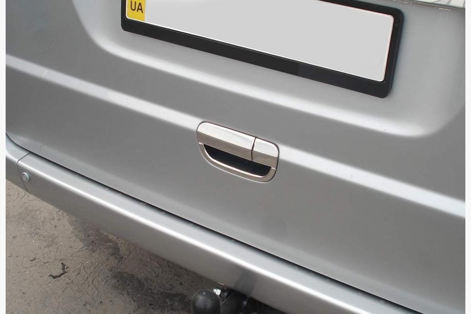 Mercedes Vito W639 2004-2014 Rear door handle cover (stainless steel) Photo 2