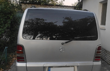 Mercedes Vito W638 1996-2003 Chrome Tail Light Covers (2 pcs, Stainless Steel) photo 3