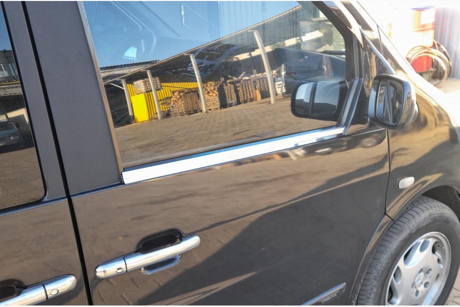 Mercedes Vito W638 1996-2003 Window Trim Covers (2 pcs, Stainless Steel) Photo 1