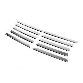 Chrome Grille Covers (10 pcs, Stainless Steel) Mercedes Vito W638 1996-2003 photo 3
