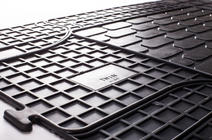Nissan NV400 2010-2024 Rear Rubber Floor Mats (2 pcs, Stingray Premium) photo 6
