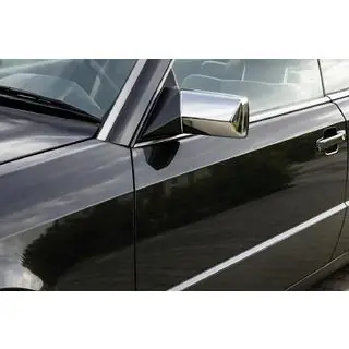 Mirror Covers (2 pcs, Stainless Steel)
