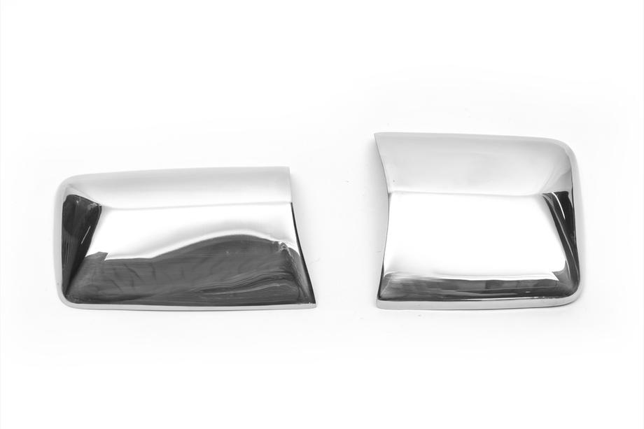 Mercedes E-class W124 1984–1997 Mirror Covers (2 pcs, Stainless Steel) Photo 4