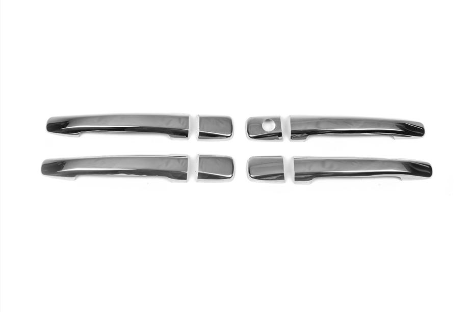 Mercedes E-class W124 1984–1997 Chrome Door Handle Covers (4 pcs, Stainless Steel) Photo 5