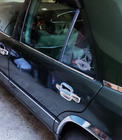 Mercedes E-class W124 1984–1997 Window Trim Stainless Steel (4 pcs) photo 3