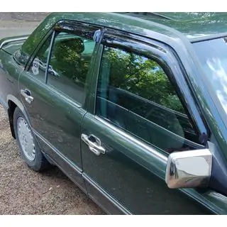Window Trim Stainless Steel (4 pcs) Mercedes E-class W124 1984–1997 photo 2