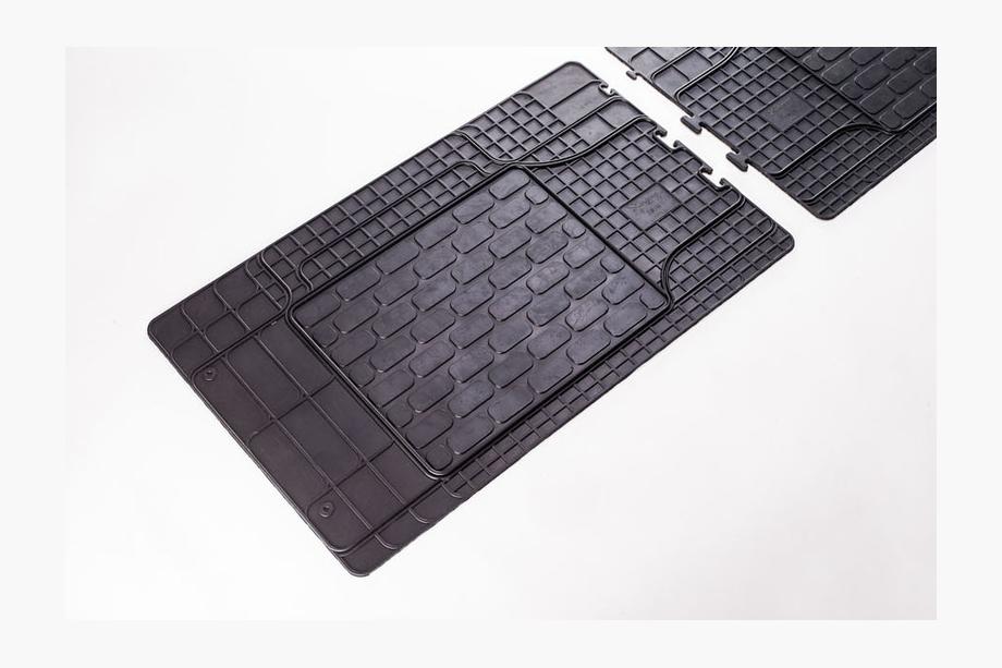 Nissan Primastar 2002-2014 Rear Rubber Floor Mats (2 pcs, Stingray Premium) Premium - odorless rubber Photo 4