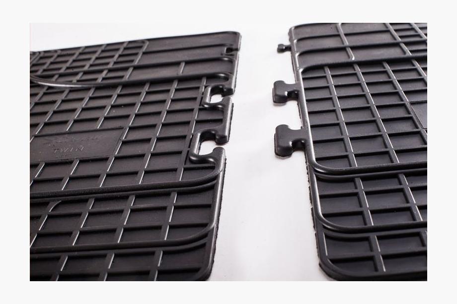 Nissan Primastar 2002-2014 Rear Rubber Floor Mats (2 pcs, Stingray Premium) Premium - odorless rubber Photo 7