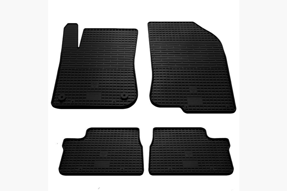 Peugeot 208 2012-2019 Rubber Floor Mats (4 pcs, Stingray Premium) Image