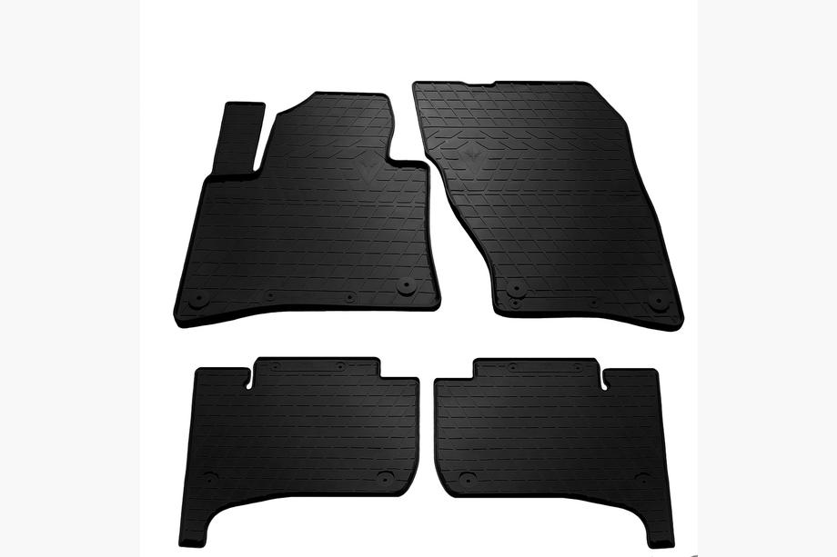Volkswagen Touareg 2010-2018 Rubber Floor Mats (4 pcs, Stingray Premium) Image