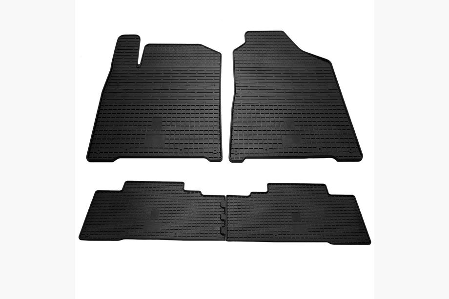 SsangYong Korando 2010-2019 Rubber Floor Mats (4 pcs, Stingray Premium) Image