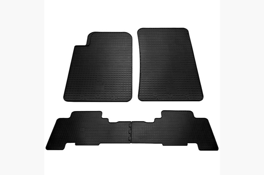 SsangYong Kyron 2005-2014 Rubber Floor Mats (4 pcs, Stingray Premium) Image
