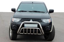Mitsubishi L200 2006-2015 Bull Bar (Stainless Steel) photo 1