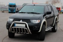 Mitsubishi L200 2006-2015 Bull Bar (Stainless Steel) photo 3