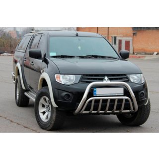 Bull Bar (Stainless Steel) Mitsubishi L200 2006-2015 photo 2