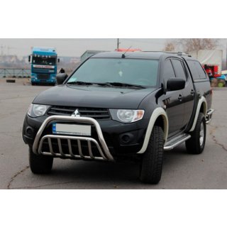 Bull Bar (Stainless Steel) Mitsubishi L200 2006-2015 photo 3