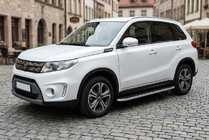 Suzuki Vitara 2015- Side Steps Tayga Grey (2 pcs, Aluminum) photo 1