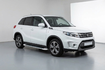 Suzuki Vitara 2015- Side Steps Allmond White (2 pcs, Aluminum) photo 1