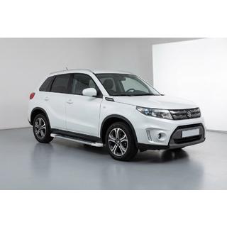 Side Steps Allmond White (2 pcs, Aluminum) Suzuki Vitara 2015- photo 1