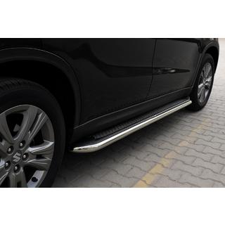 Side Steps Maydos V2 (2 pcs, Aluminum & Stainless Steel) Suzuki Vitara 2015- photo 1