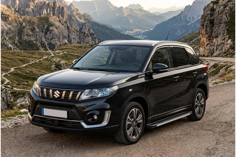 Suzuki Vitara 2015- Side Steps Maya (2 pcs, Aluminum) Image