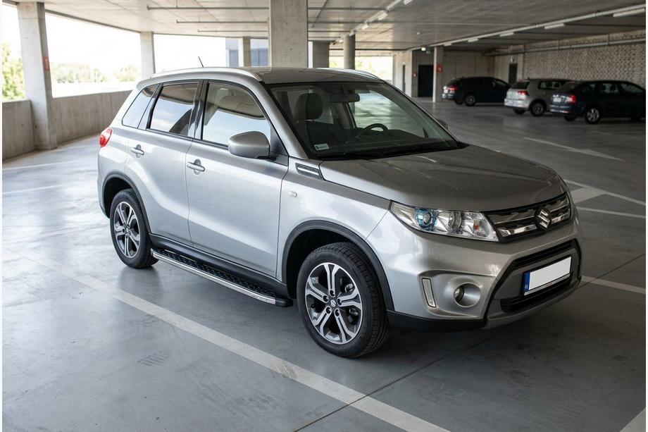 Suzuki Vitara 2015- Side Steps BlackLine (2 pcs, Aluminum) Image