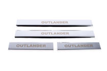 Mitsubishi Outlander 2006-2012 Carmos Door Sill Protectors (4 pcs, Stainless Steel) photo 3
