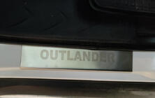 Mitsubishi Outlander 2006-2012 Carmos Door Sill Protectors (4 pcs, Stainless Steel) photo 2