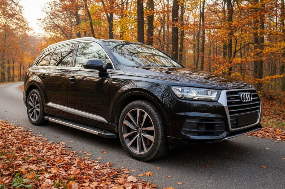 Audi Q7 2015–2026 Side Steps RedLine V1 (2 pcs, Aluminum) Image
