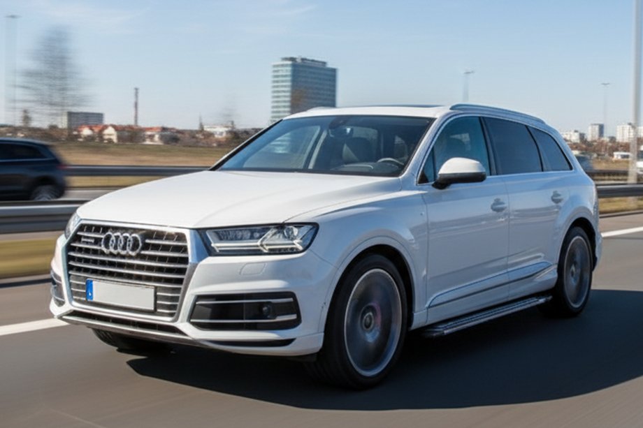 Audi Q7 2015–2026 Side Steps Rainbow (2 pcs, Aluminum) Image