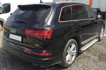 Audi Q7 2015–2026 Side Steps Allmond Grey (2 pcs, Aluminum) photo 2