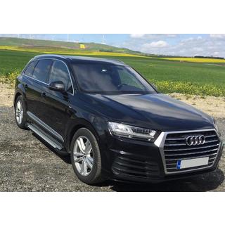 Side Steps Allmond Grey (2 pcs, Aluminum) Audi Q7 2015–2026 photo 1