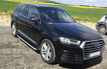 Audi Q7 2015–2026 Side Steps Fullmond (2 pcs, Aluminum) photo 1
