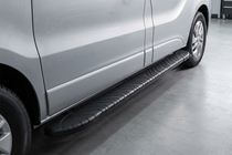 Fiat Talento 2016- Side Steps Bosphorus Black (2 pcs, Aluminum) photo 1