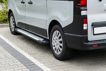 Fiat Talento 2016- Side Steps Allmond Grey (2 pcs, Aluminum) photo 1