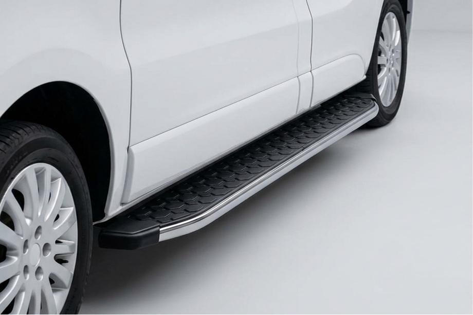 Fiat Talento 2016- Side Steps BlackLine (2 pcs, Aluminum) Image