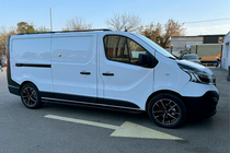 Opel Vivaro 2015-2019 Side Steps Allmond Black (2 pcs, Aluminum) photo 2